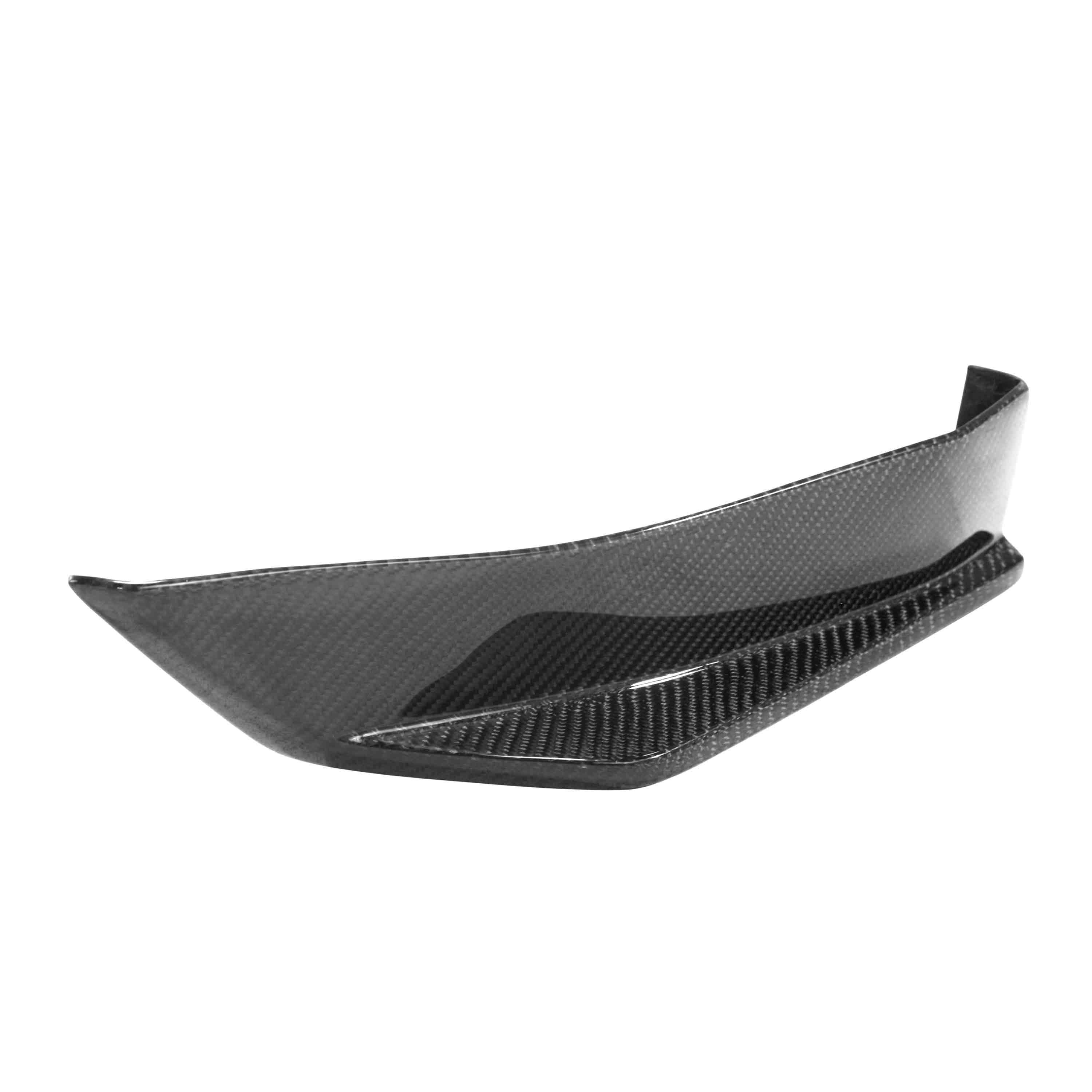 Seibon KC-Style Carbon Fiber Rear Lip - 2013-2016 Scion FRS / 2017-2020 Toyota 86 / 2013-2020 Subaru BRZ