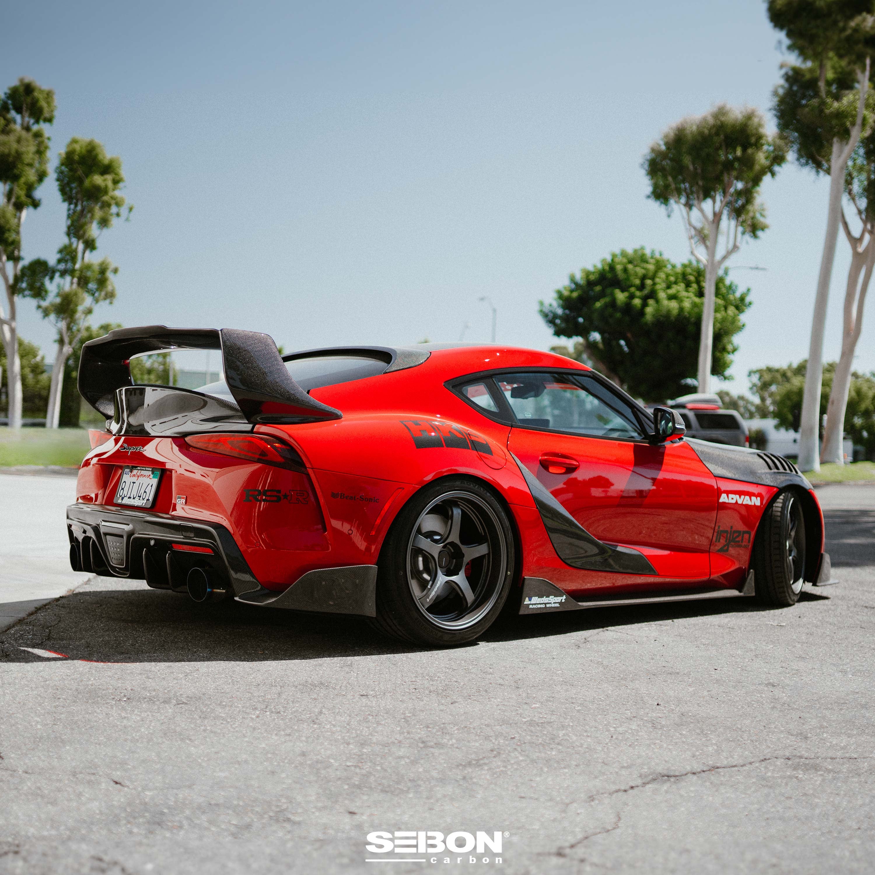 Seibon TD-Style Carbon Fiber Rear Spoiler - 2020-2023 Toyota GR Supra