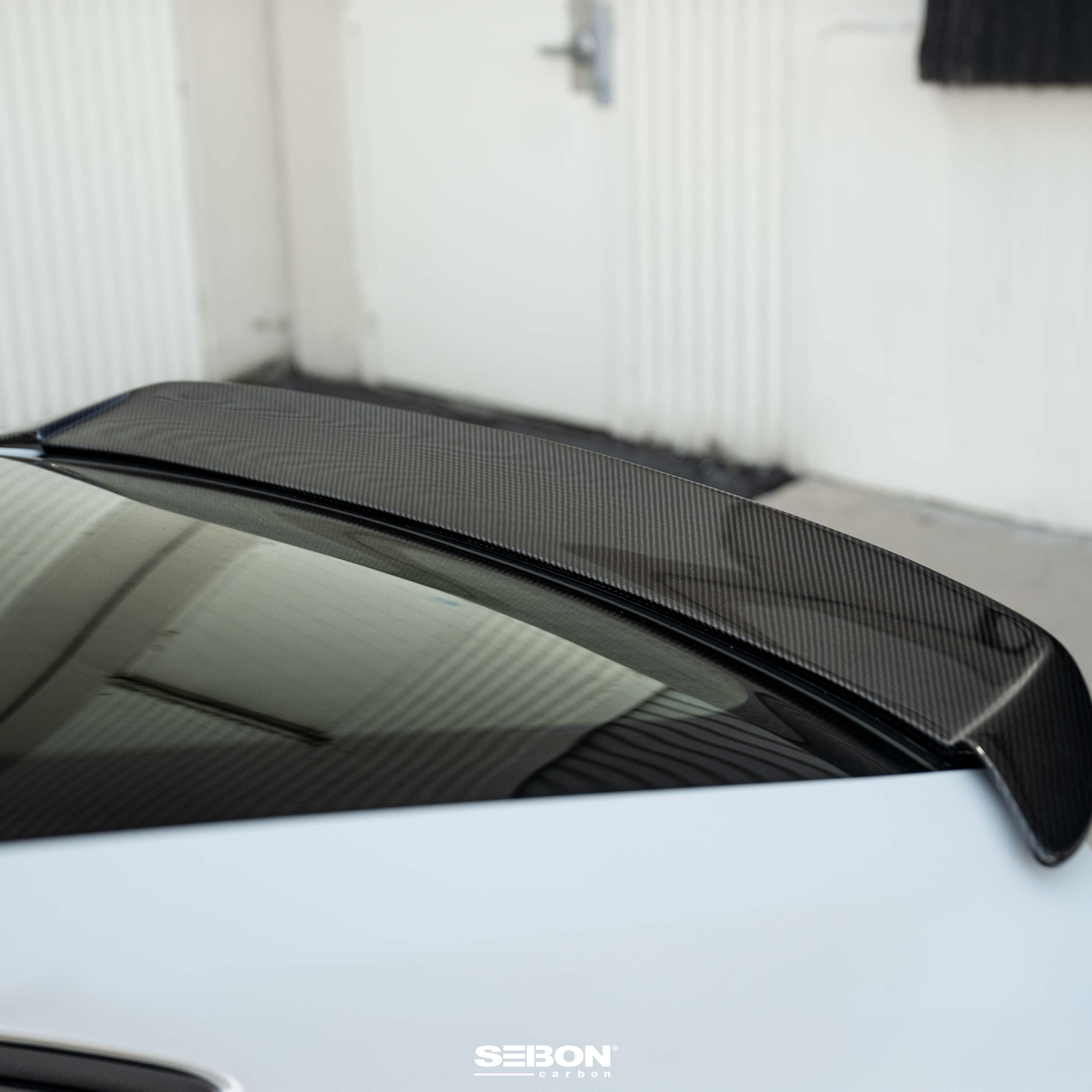 Seibon MB-Style Carbon Fiber Rear Spoiler - 2023-2025 Toyota Prius/Prius Prime