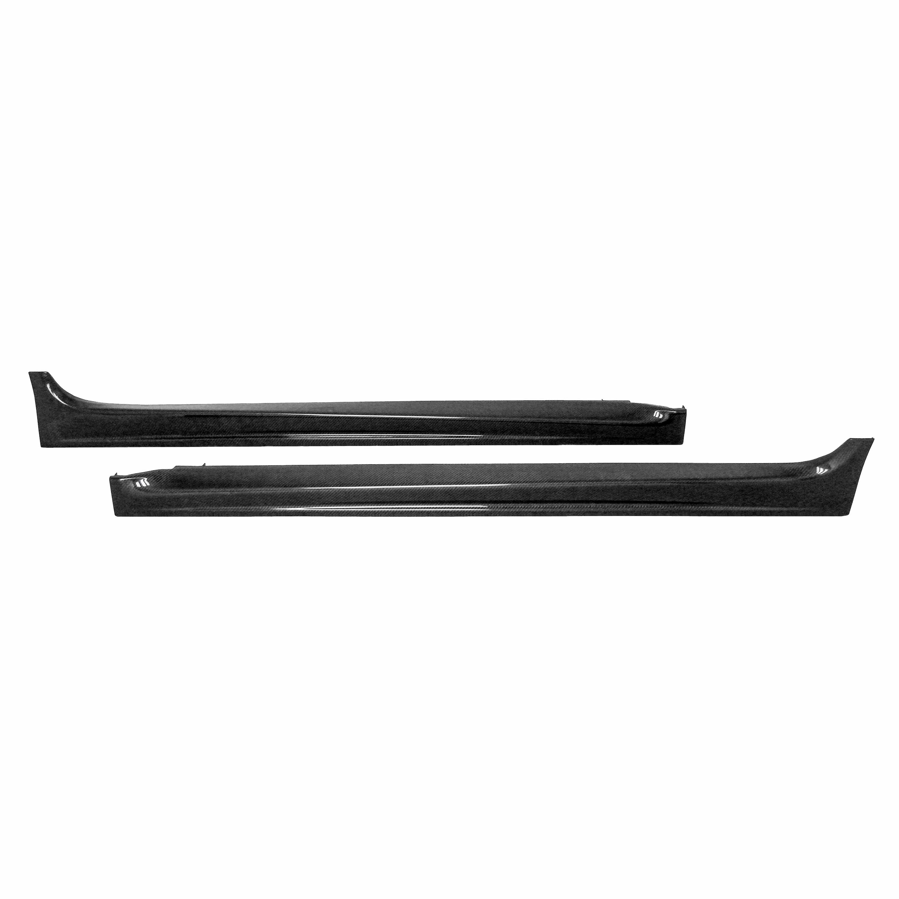 Seibon OEM-Style Carbon Fiber Side Skirts - 2008-2015 Mitsubishi Lancer EVO X