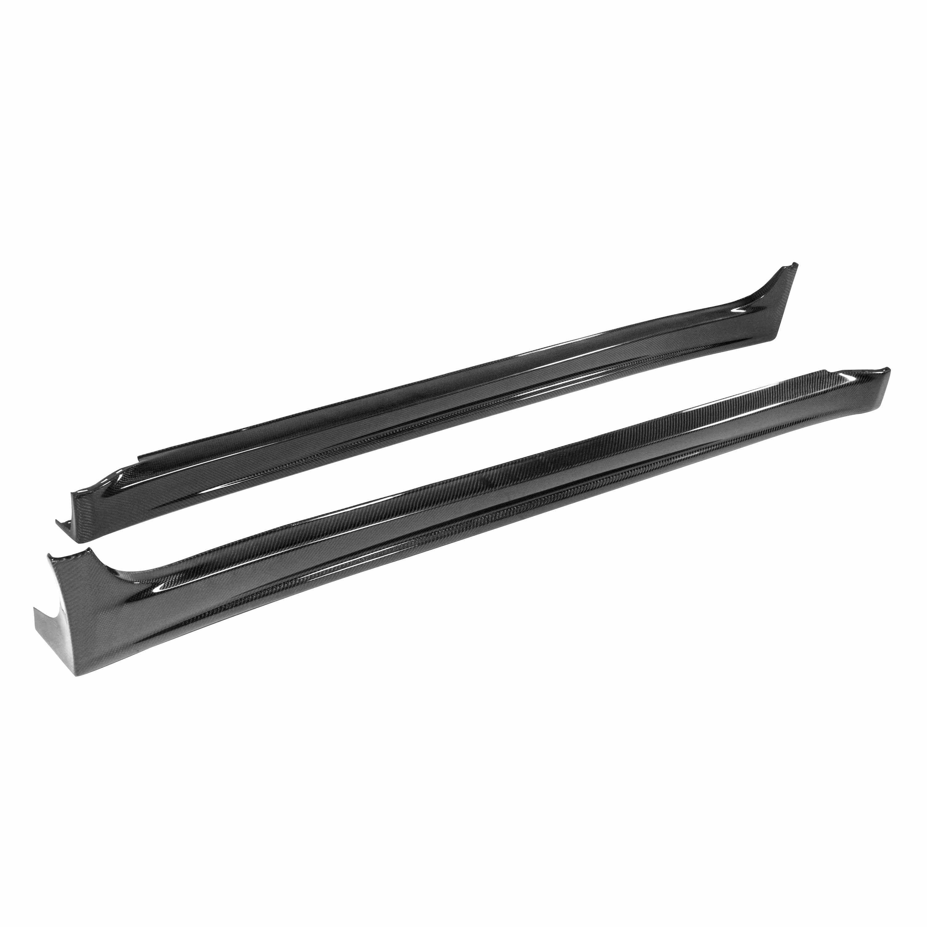 Seibon VR-Style Carbon Fiber Side Skirts - 2008-2015 Mitsubishi Lancer EVO X