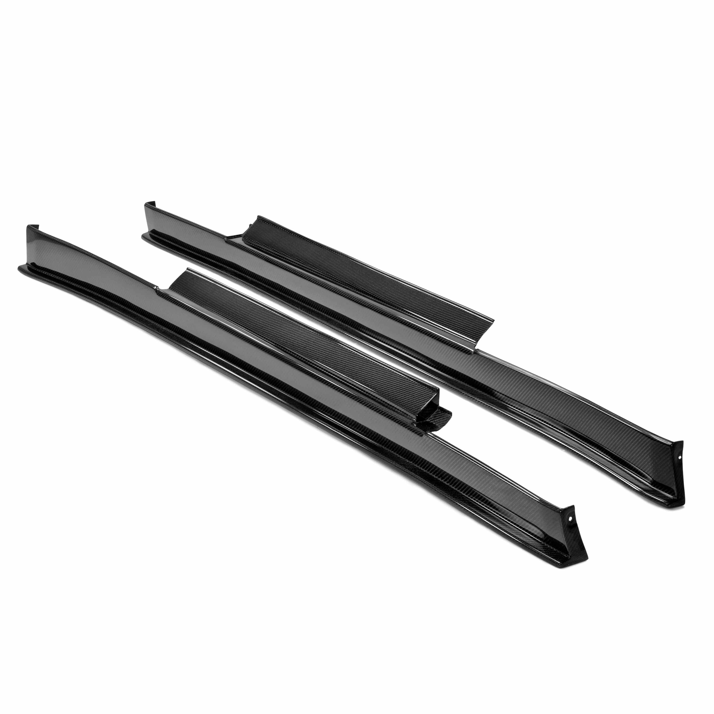 Seibon SS-Style Carbon Fiber Side Skirts - 2009-2016 Nissan GTR (Do Not Fit NISMO)
