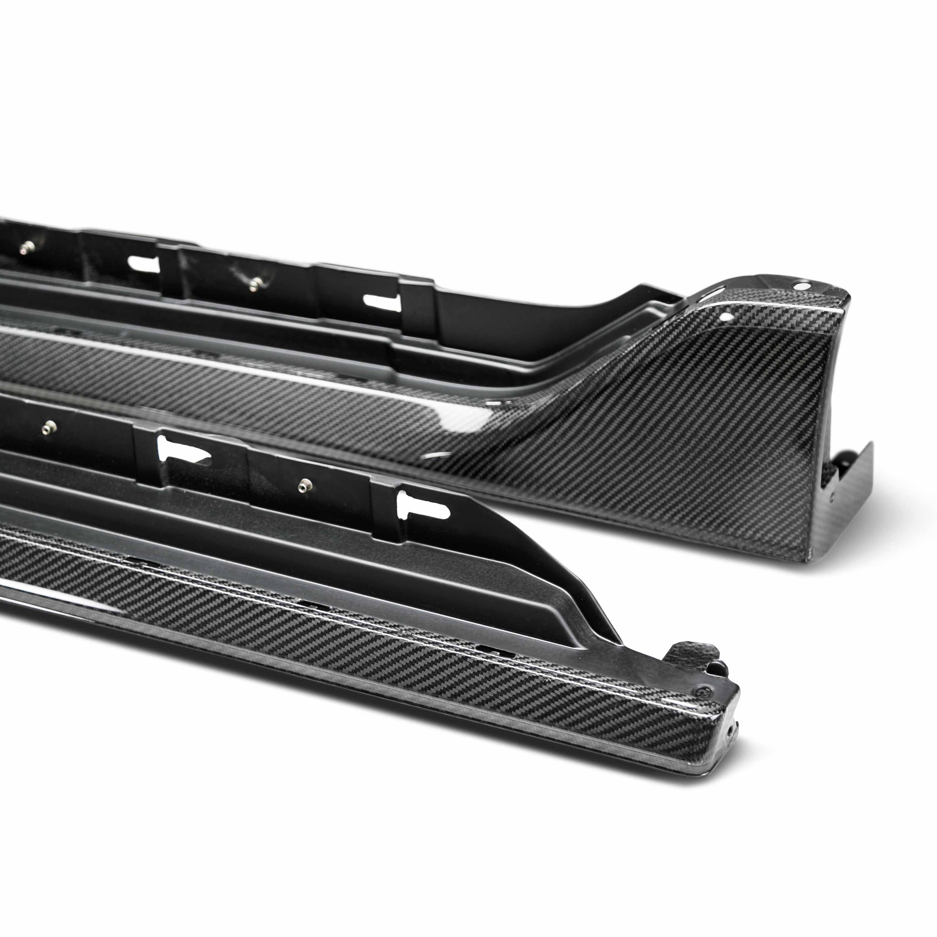 Seibon OE-Style Carbon Fiber Side Skirts - 2017-2020 Honda Civic Type R
