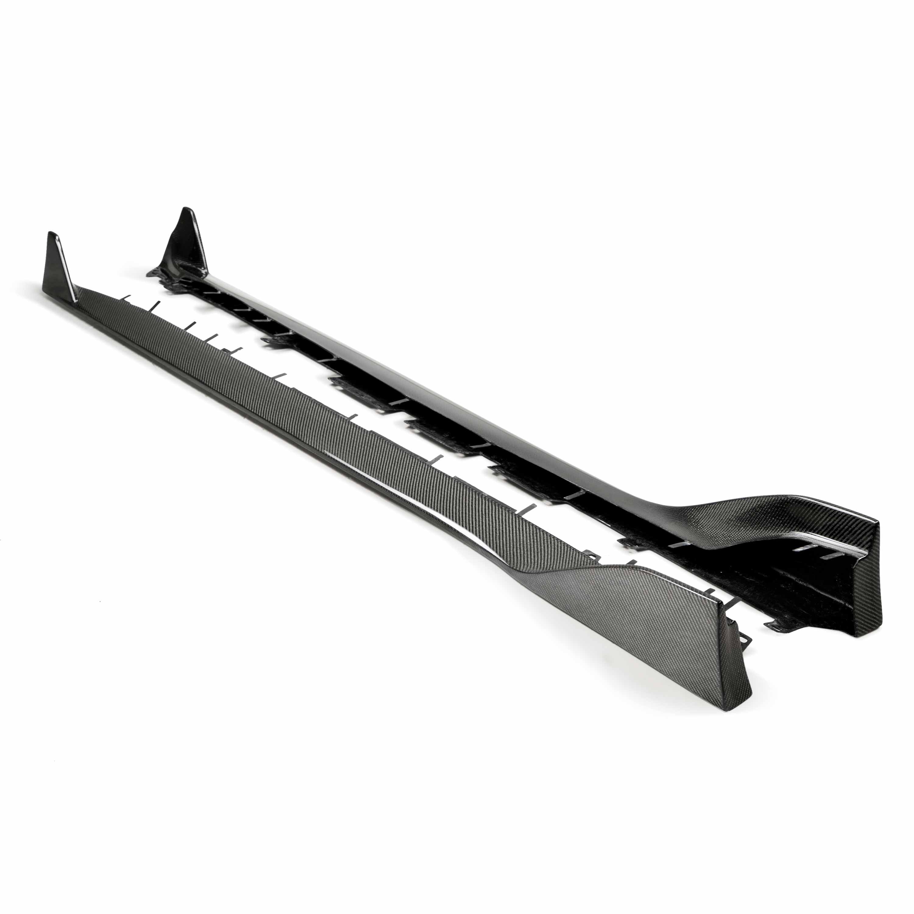 Seibon MB-Style Carbon Fiber Side Skirts - 2020-2026 Toyota GR Supra
