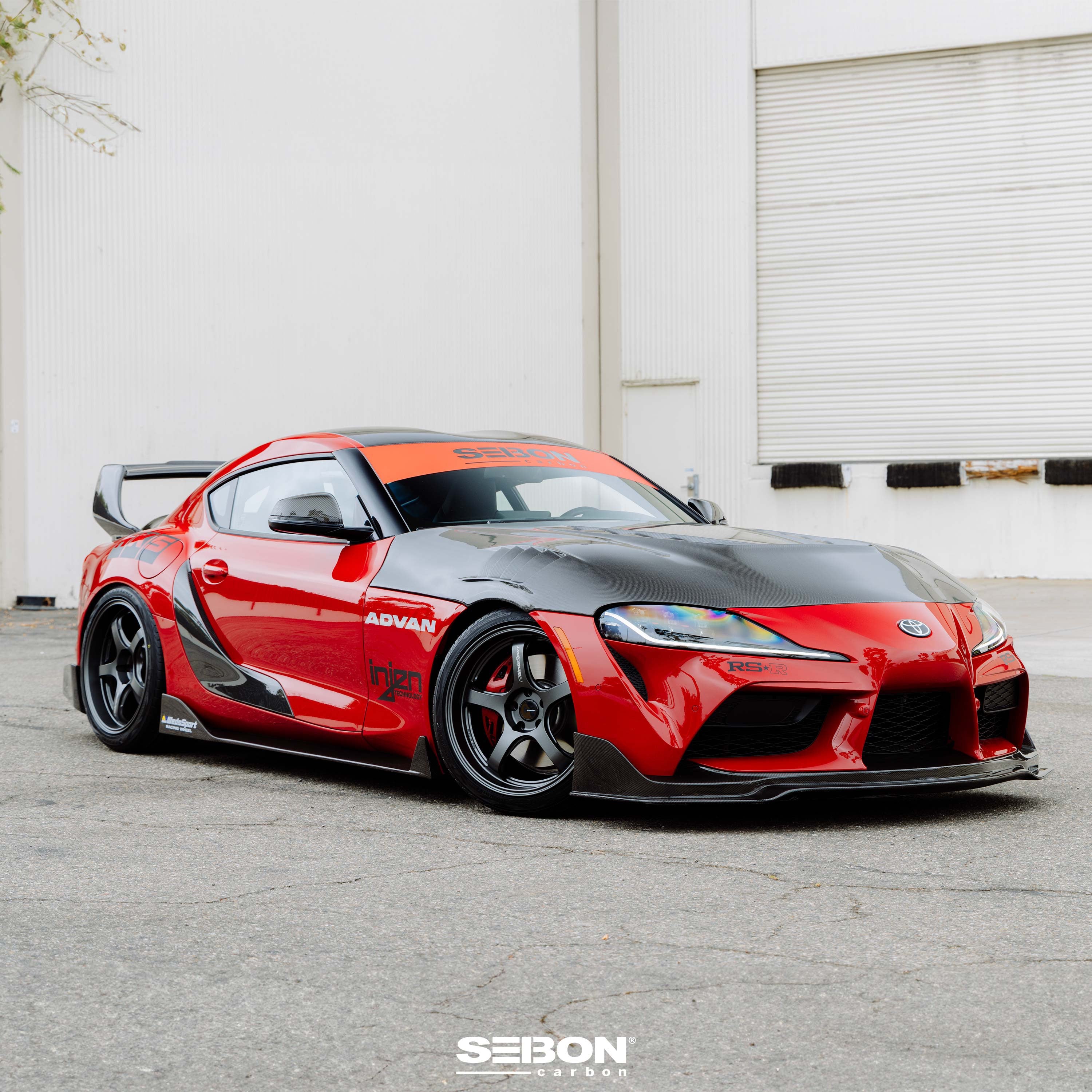 Seibon MB-Style Carbon Fiber Side Skirts - 2020-2026 Toyota GR Supra