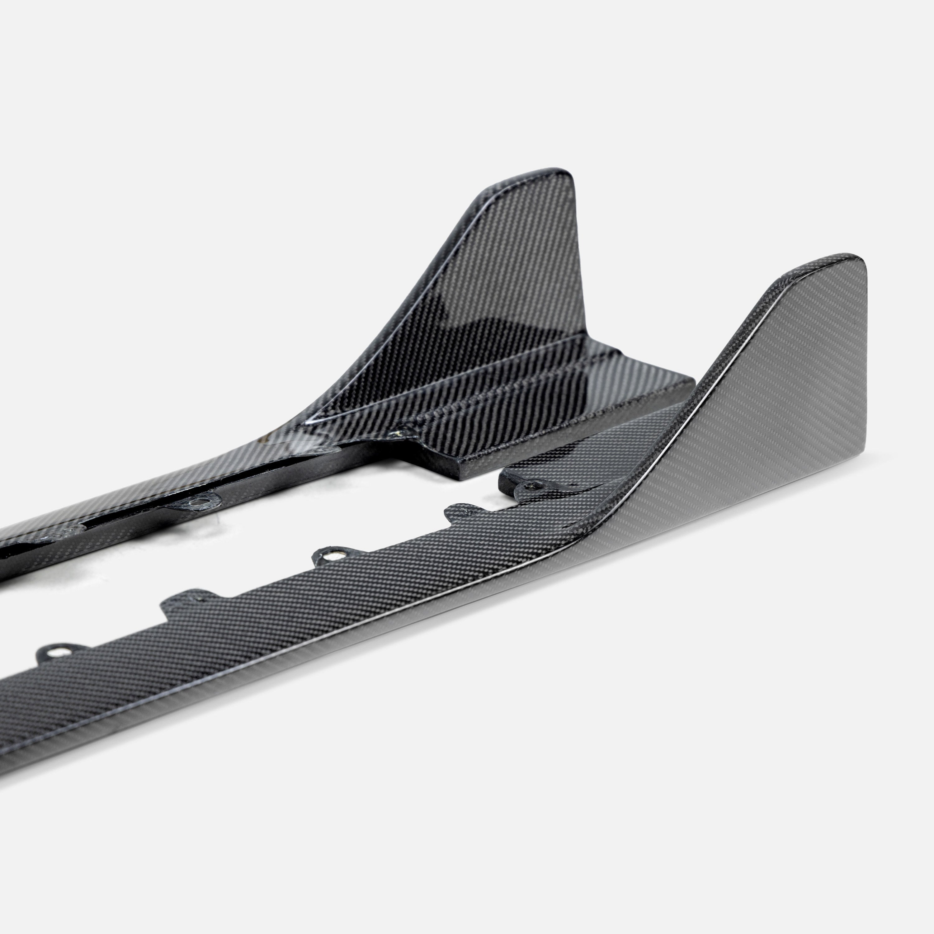 Seibon Carbon Fiber Side Skirts - 2021-2023 Lexus IS300/IS350 F Sport