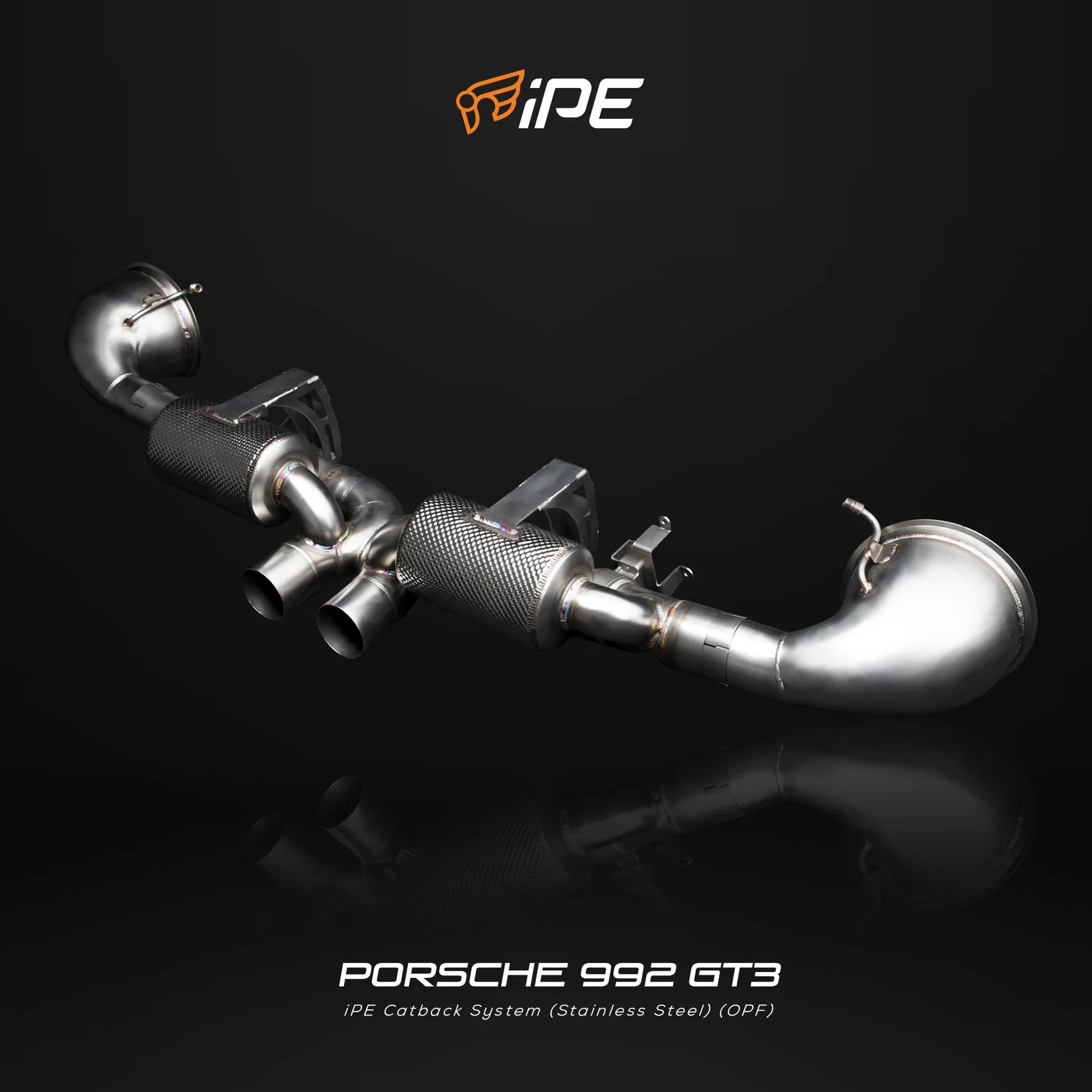 iPE Full Exhaust System for 2020+ Porsche 992 GT3/GT3 Touring/GT3RS