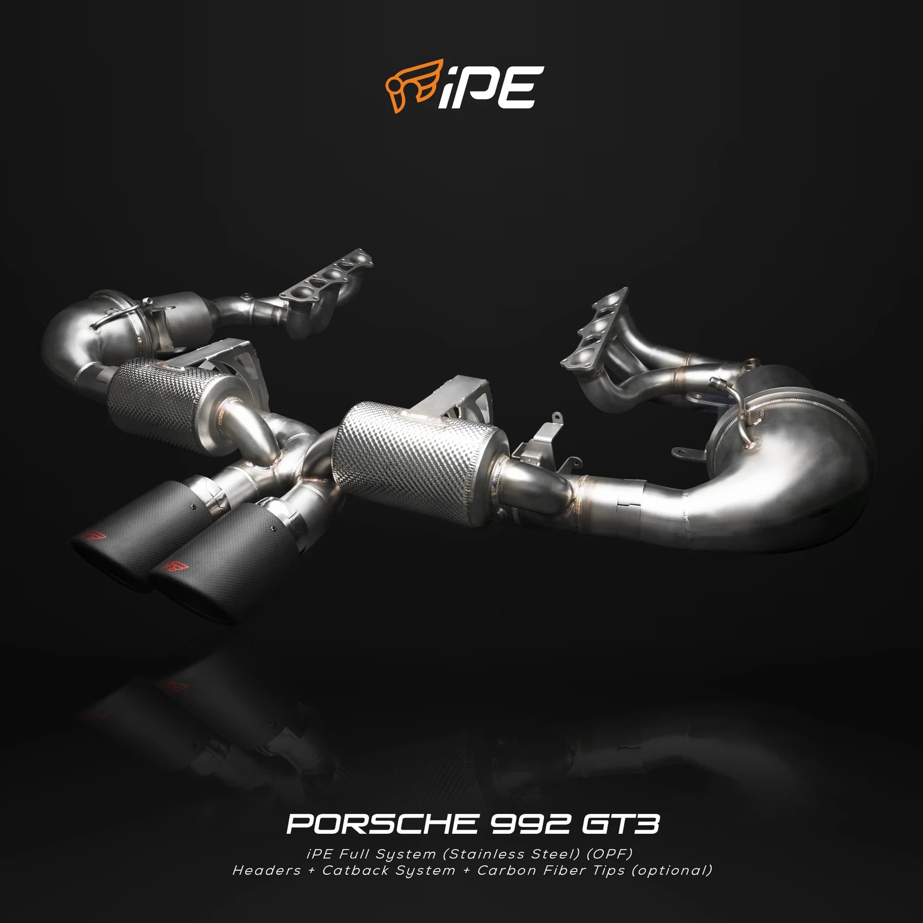 iPE Full Exhaust System for 2020+ Porsche 992 GT3/GT3 Touring/GT3RS