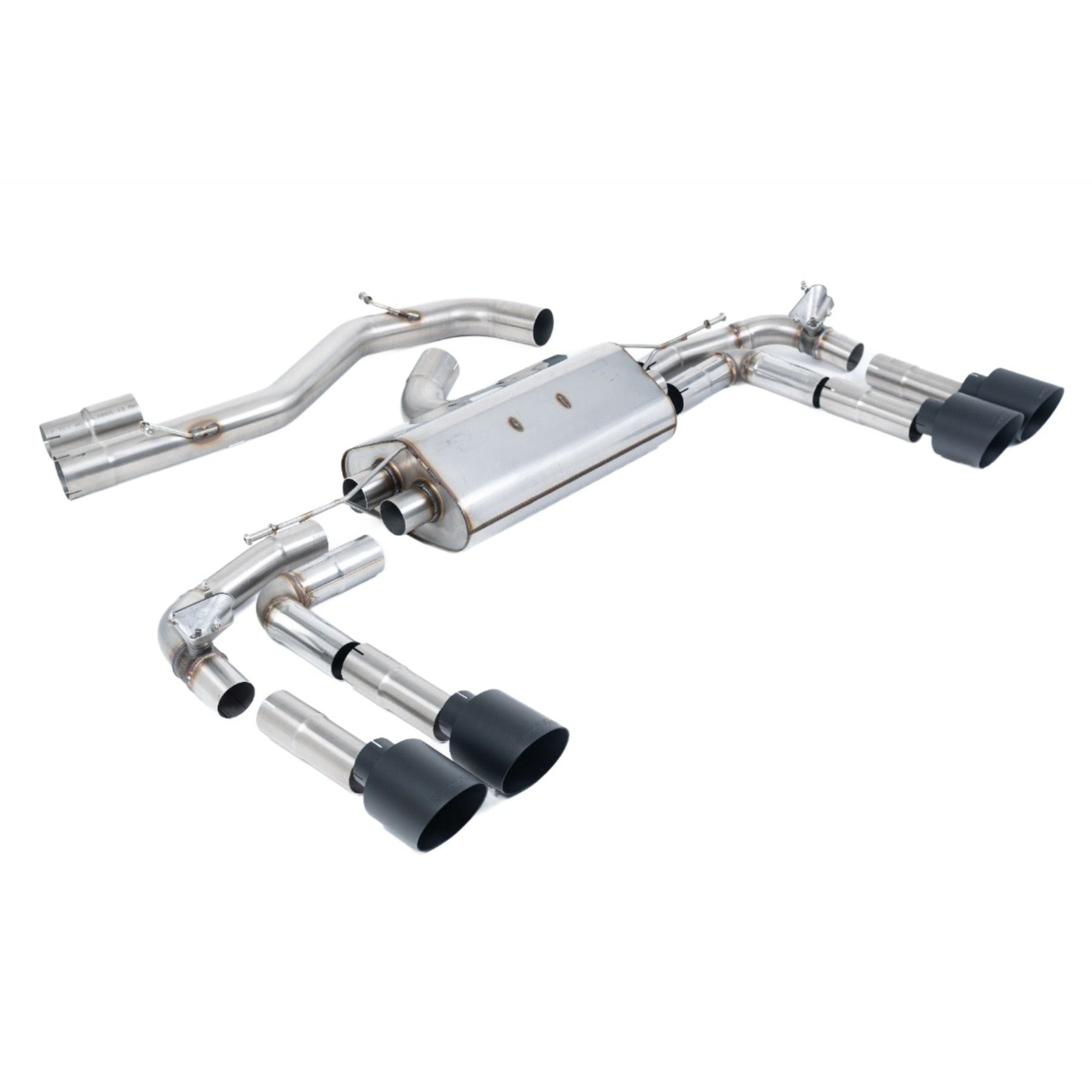 Milltek Sport Part-Resonated Cat-Back Exhaust System - 2020+ Audi 8Y S3