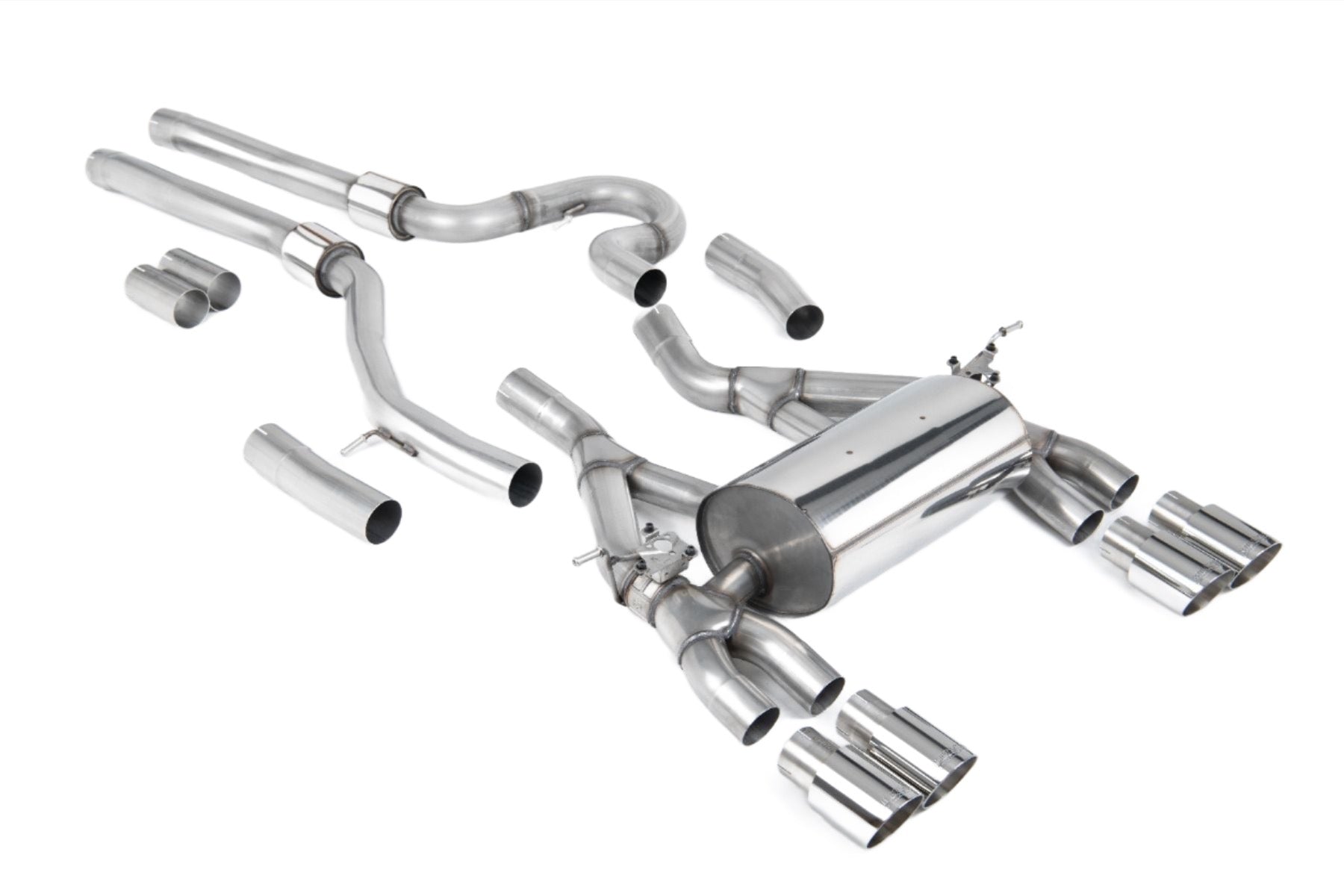 Milltek Sport Equal Length Cat-Back Exhaust System - 2015-2020 BMW F80/F82 M3/M4