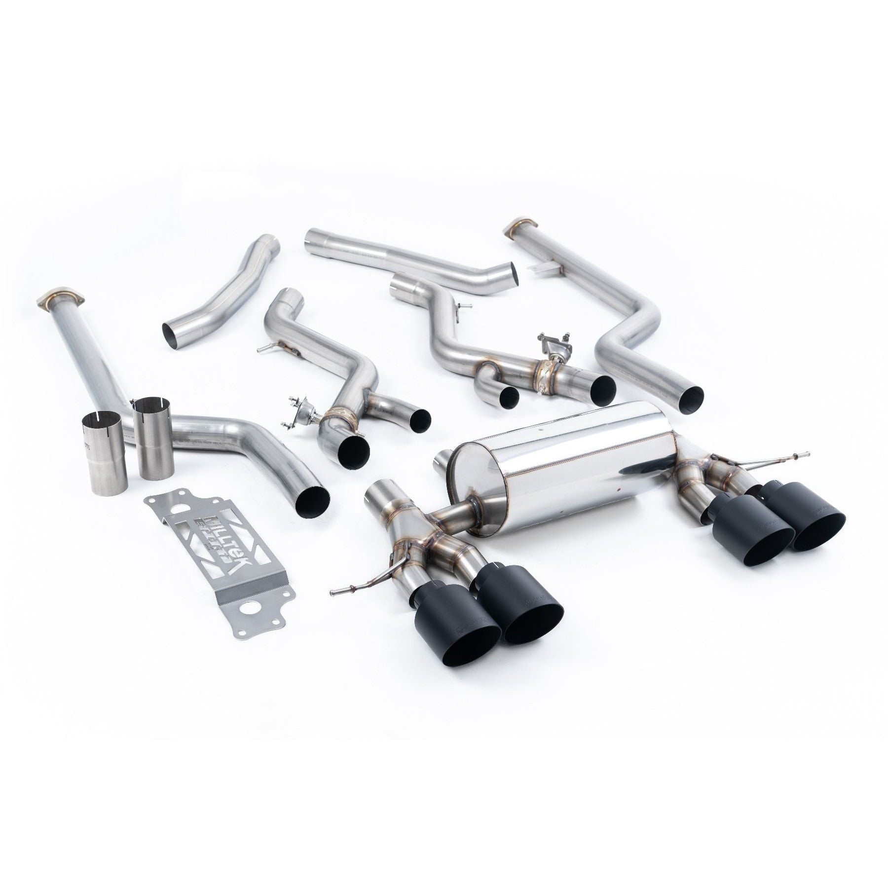 Milltek Sport Non Resonated Cat-Back Exhaust System - 2023+ BMW G87 M2