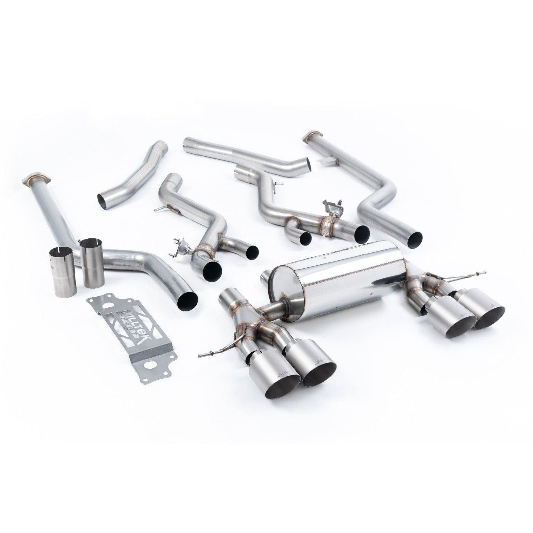 Milltek Sport Non Resonated Cat-Back Exhaust System - 2023+ BMW G87 M2