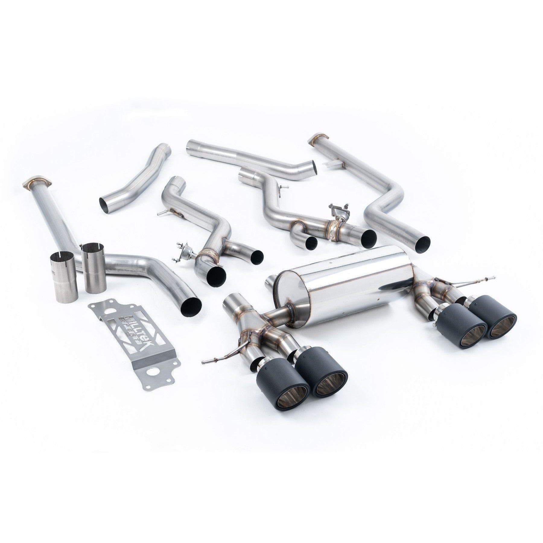 Milltek Sport Non Resonated Cat-Back Exhaust System - 2023+ BMW G87 M2