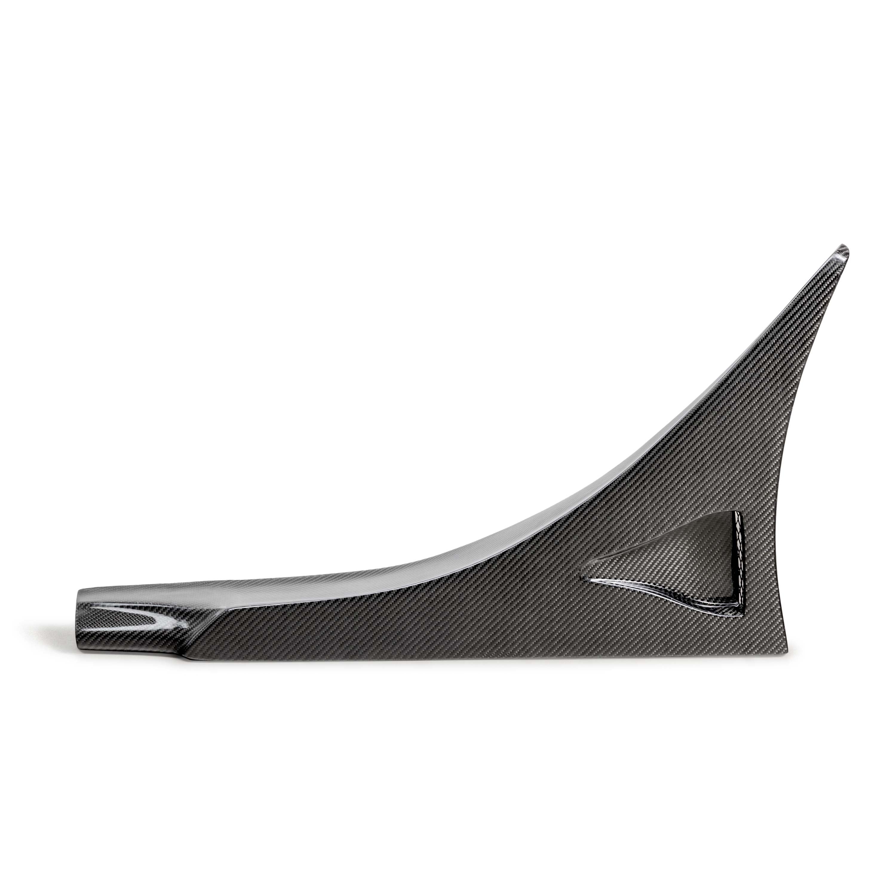 Seibon MB-Style Carbon Fiber Rear Side Skirt Extensions - 2023-2025 Honda Civic Type R