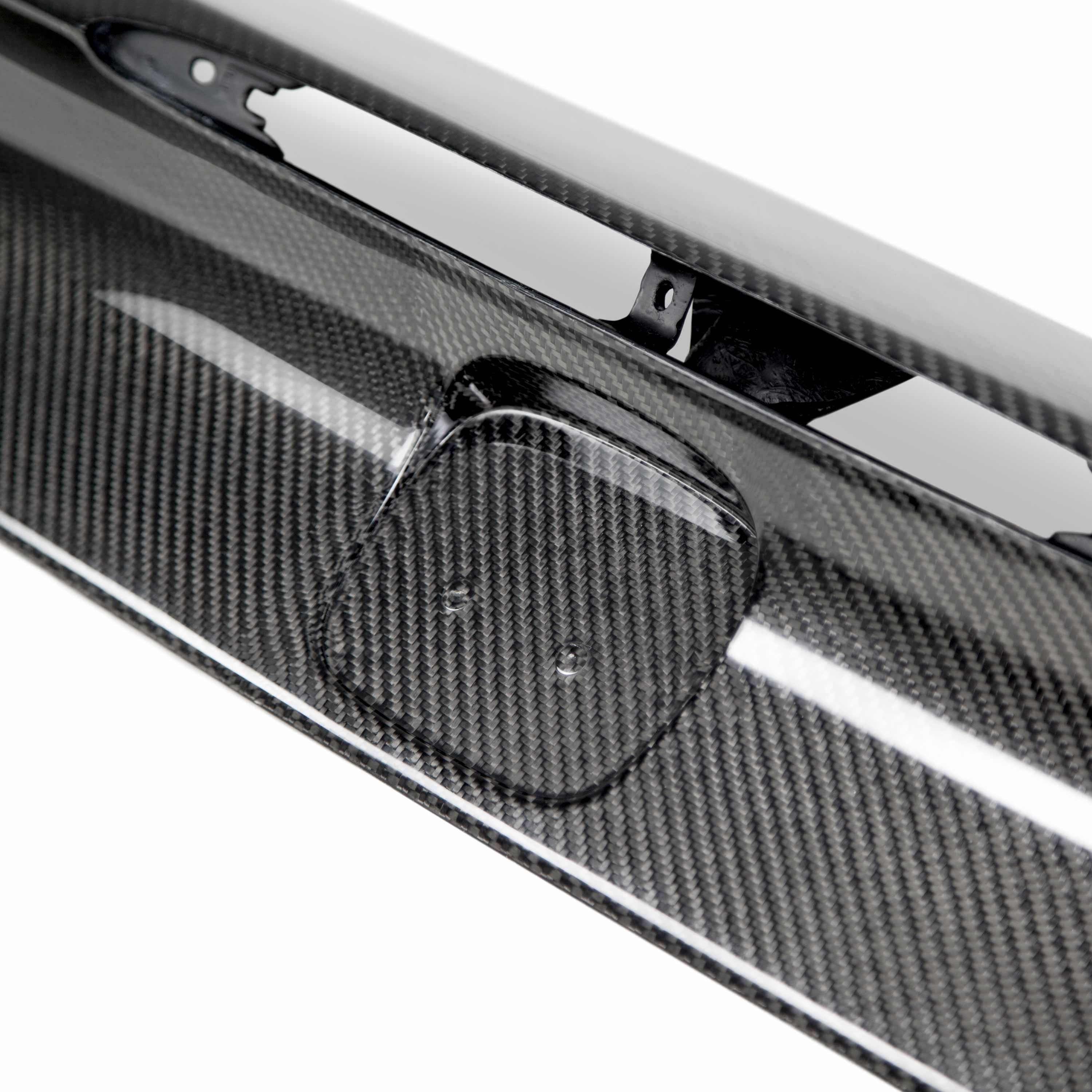Seibon OE-Style Carbon Fiber Trunk Garnish - 2014-2015 Honda Civic 2DR Si