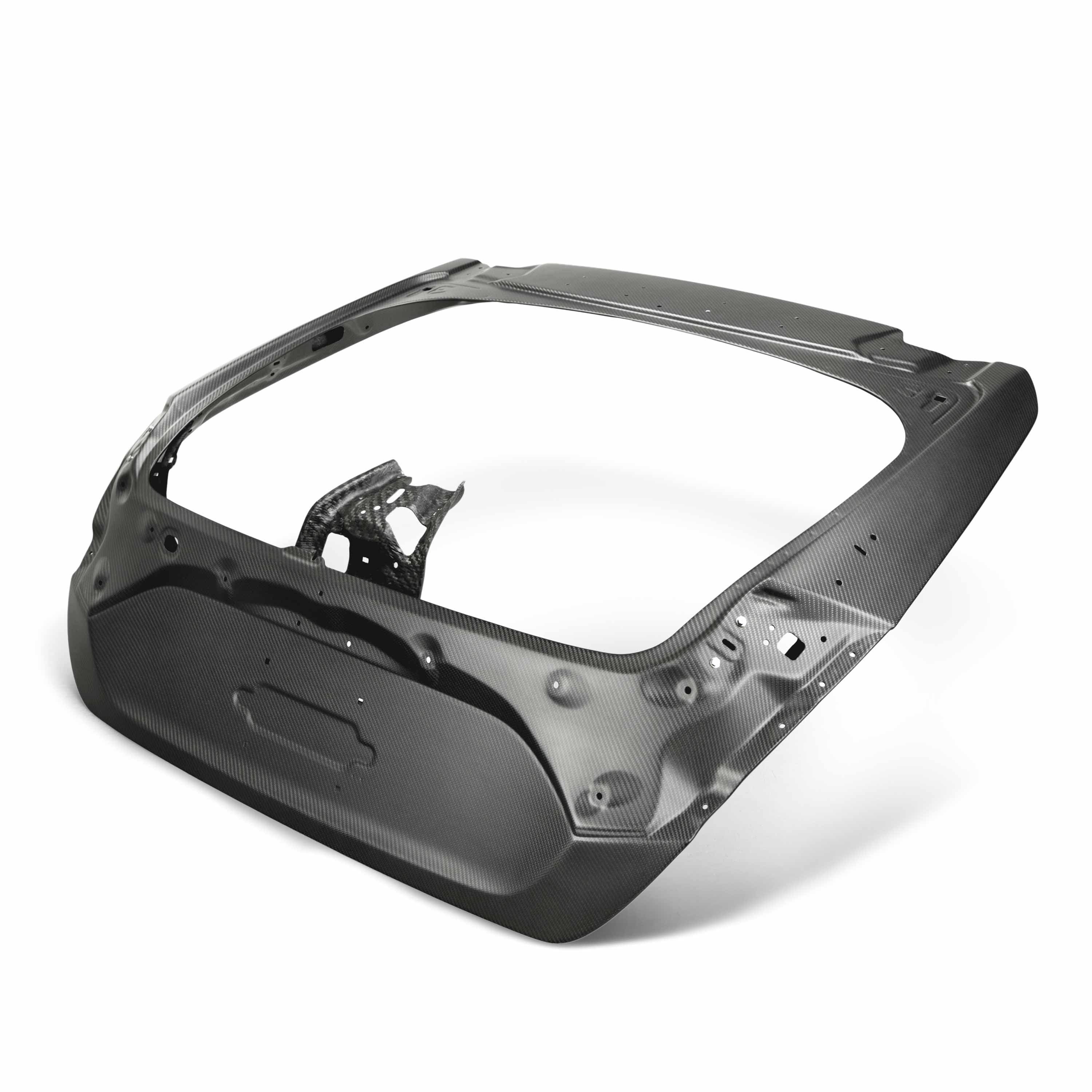 Seibon OEM-Style Dry Carbon Trunk Lid - 2017-2021 Honda Civic Type R Hatchback