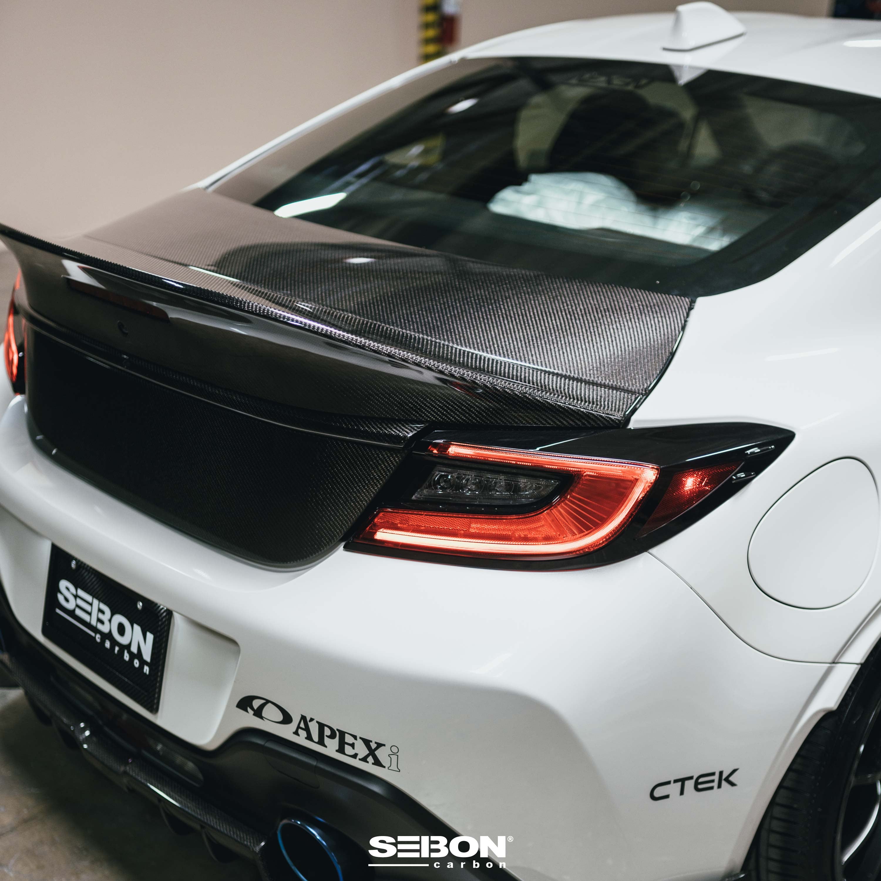 Seibon Carbon Fiber Trunk Lid - 2022+ Toyota GR86/Subaru BRZ