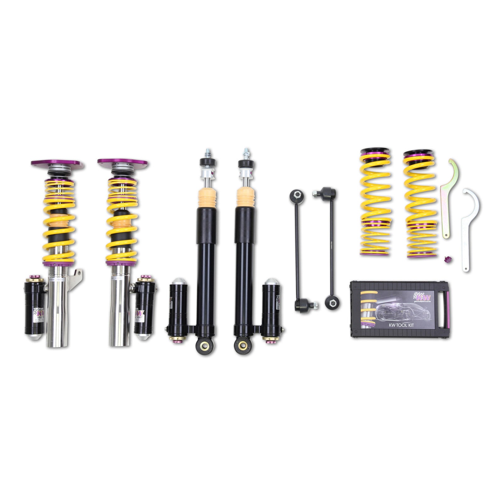 KW V4 Clubsport Coilover Kit - 2013-2019 Porsche 911 Carrera/S/4/4S/GTS/Targa (991/991.2) w/o PDCC