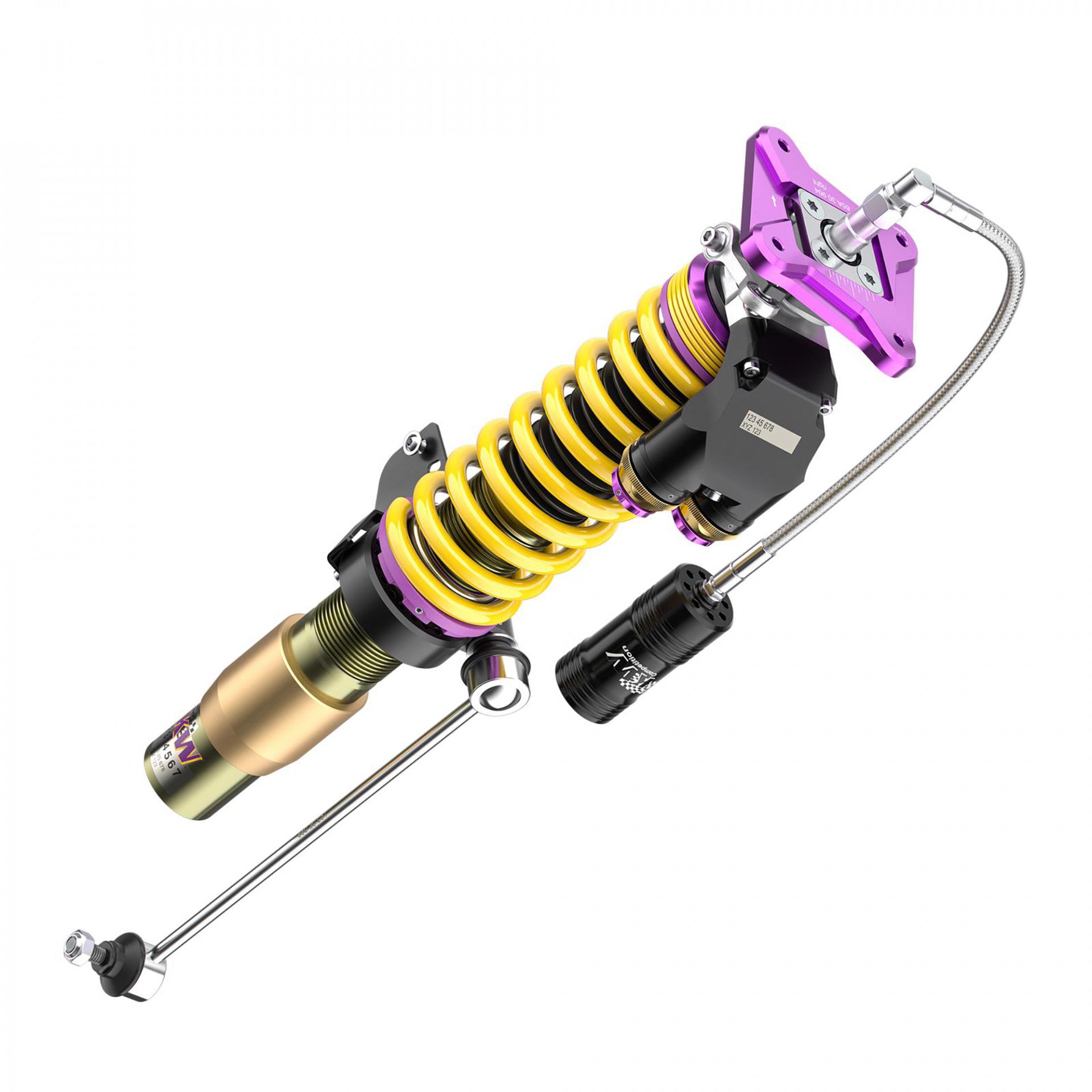 KW V5 Clubsport Coilover Kit - 2023 BMW M4 CSL (G82); 2WD
