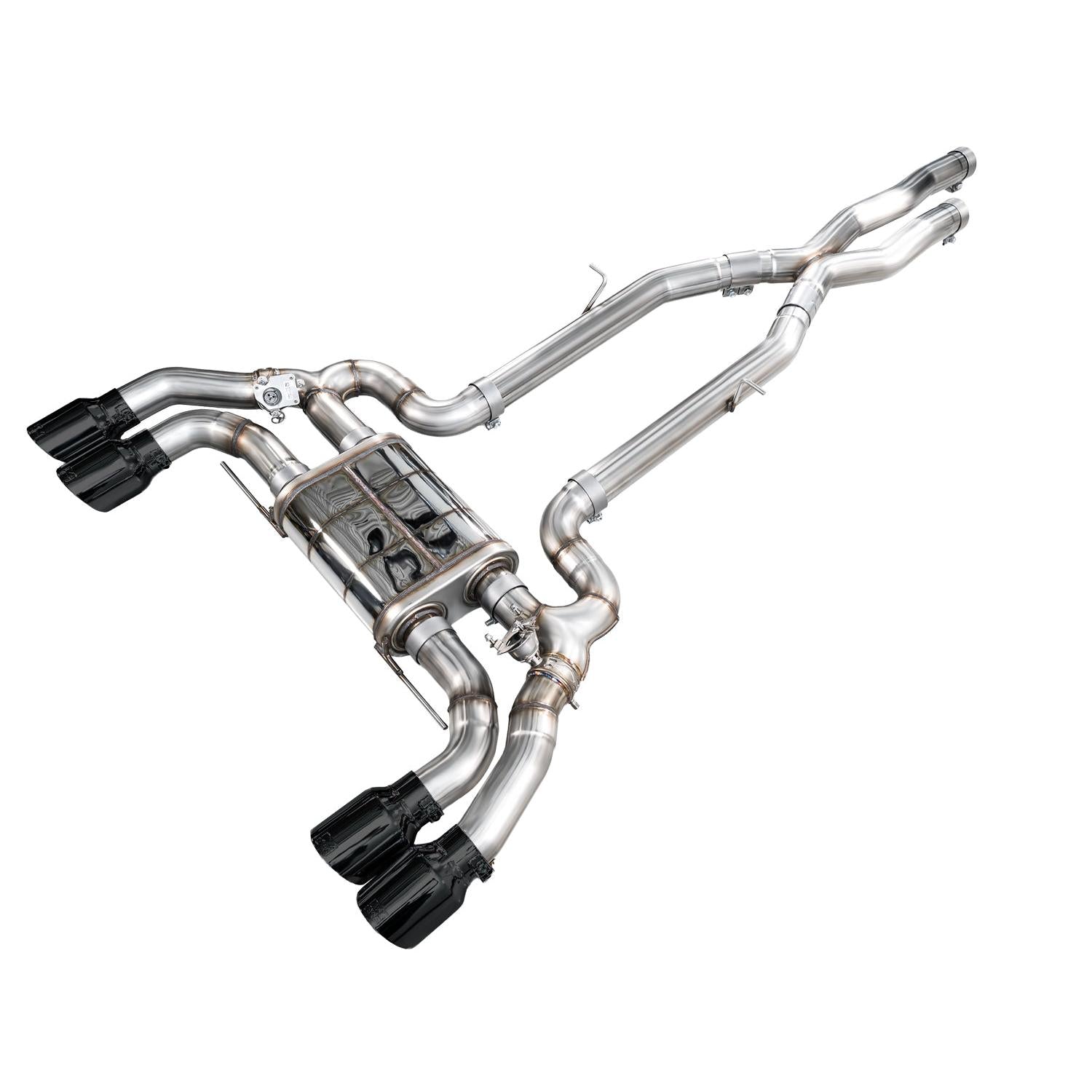 AWE Tuning SwitchPath Axleback Exhaust w/Diamond Black Tips for 2020+ BMW F97 X3M