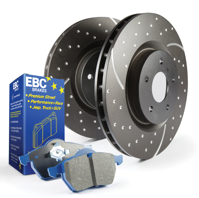 EBC S6 Kits Bluestuff Pads & GD Rotors - T1 Motorsports