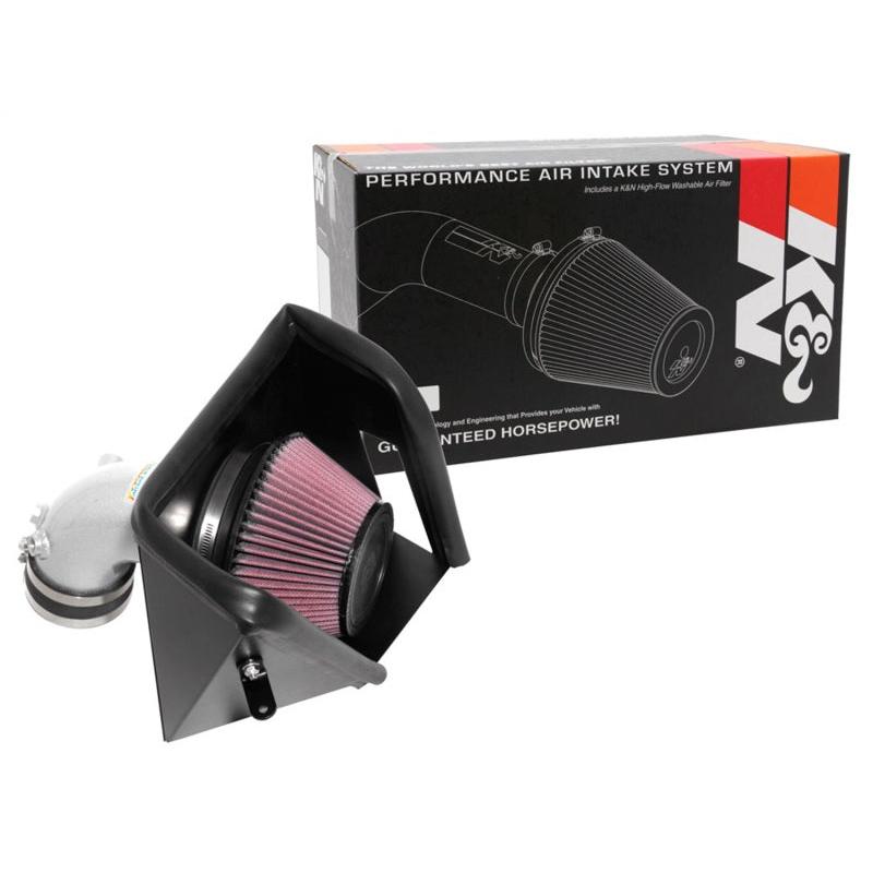 K&N 2018 Kia Stinger L4-2.0L F/I Silver Typhoon Short Ram Intake