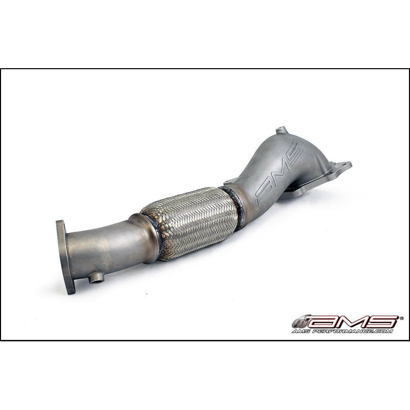 AMS Performance 08-15 Mitsubishi EVO X Widemouth Downpipe w/Turbo Outlet Pipe - T1 Motorsports