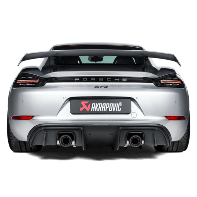 Akrapovic Slip-On Race Line (Titanium) | PORSCHE 718 CAYMAN GT4 / SPYDER 2020 - T1 Motorsports