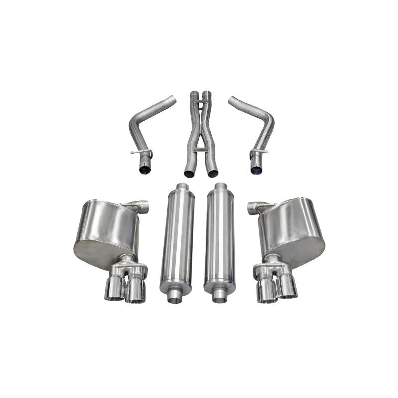 Corsa Sport Cat-Back Exhaust w/ Polished Tips -  2011-2014 Dodge Charger R/T 5.7L V8