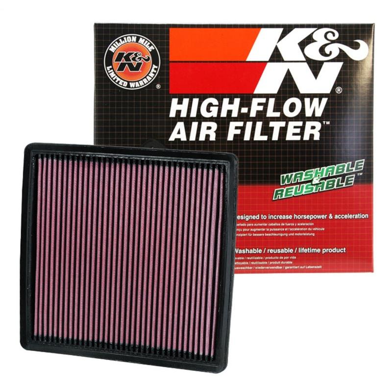 K&N 09-13 Ford F150 / 08-13 F250/F350/450/550 SD / 10-13 F150 SVT Raptor Drop In Air Filter