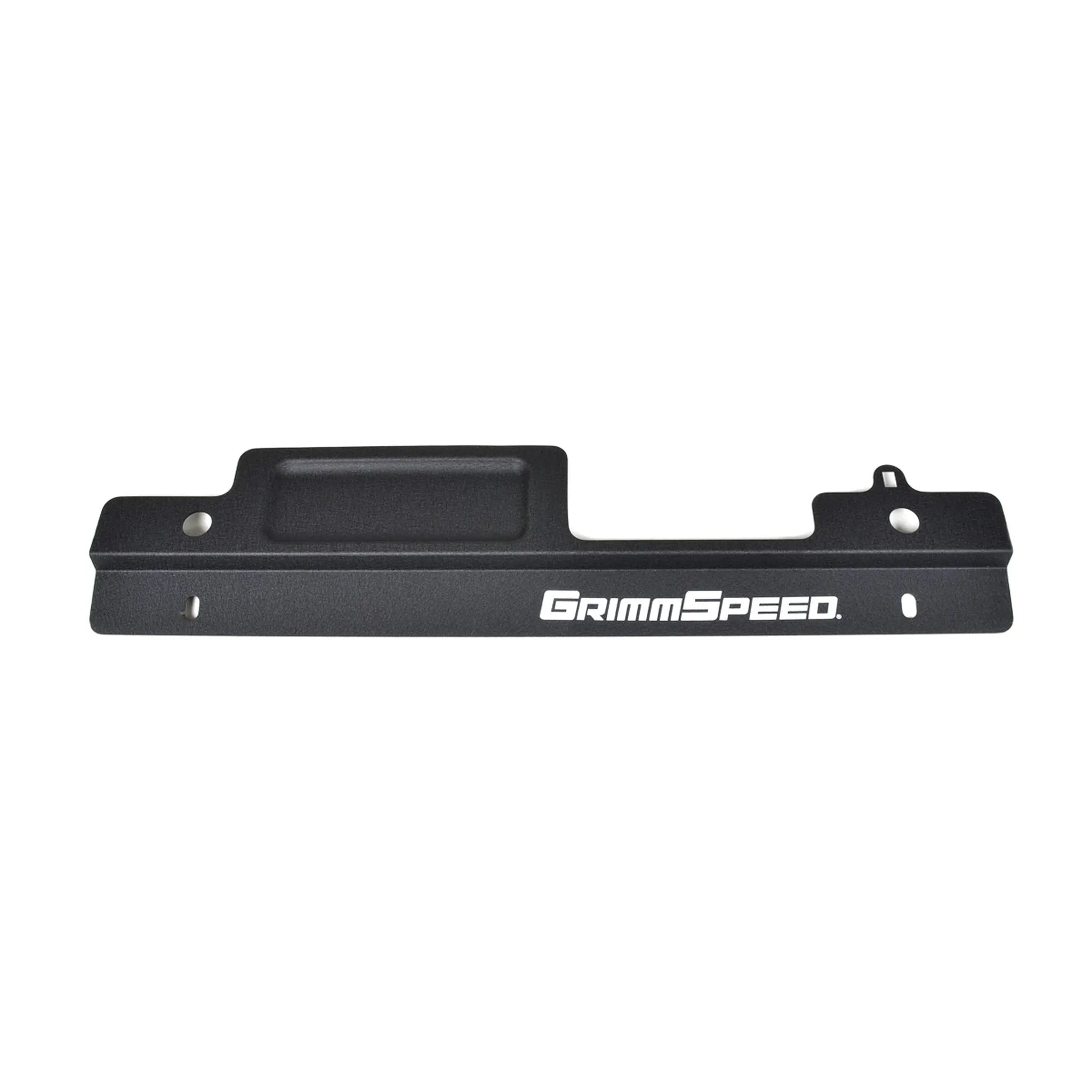 GrimmSpeed 02-07 Subaru Impreza/WRX / 04-07 STI Radiator Shroud w/Tool Tray - Black - T1 Motorsports