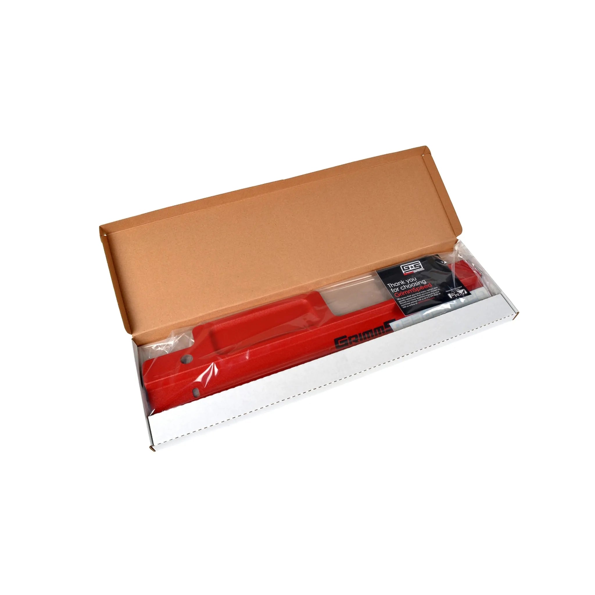 GrimmSpeed 02-07 Subaru Impreza/WRX / 04-07 STI Radiator Shroud w/Tool Tray - Red - T1 Motorsports