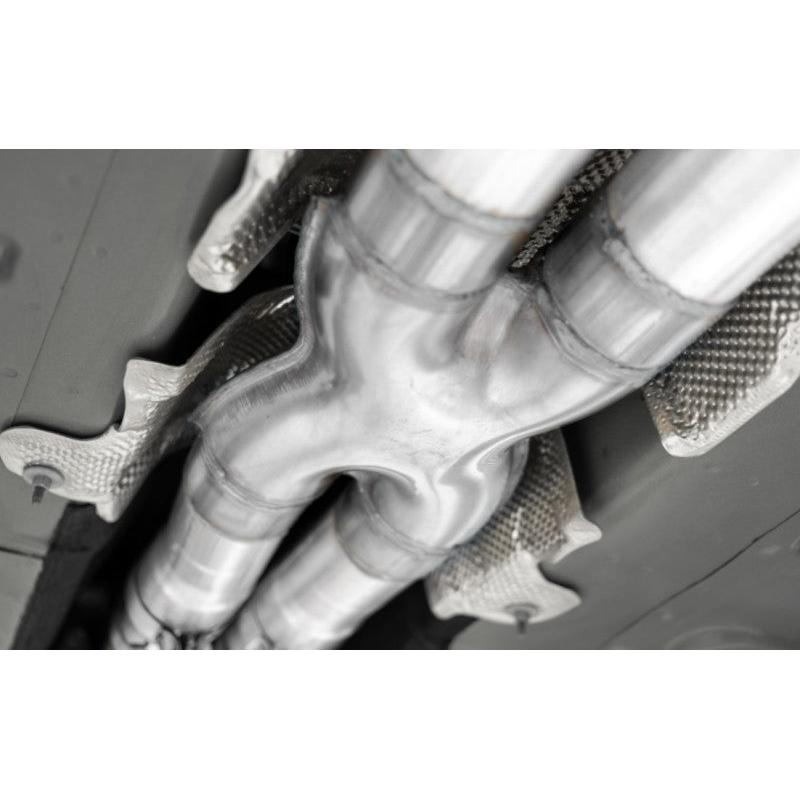 MBRP 15-Up Challenger 5.7 / 17-Up 6.2L/6.4L 3in Race Series Cat-Back w/ Quad Tips T304 Exhaust - T1 Motorsports