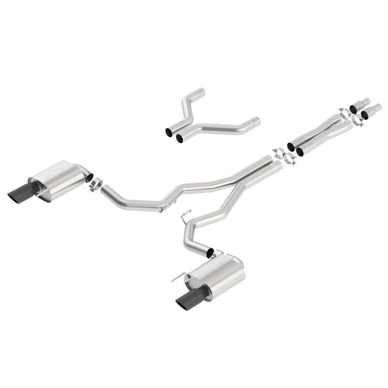 Borla 15-17 Ford Mustang GT 5.0L V8 S-Type Catback Exhaust - T1 Motorsports