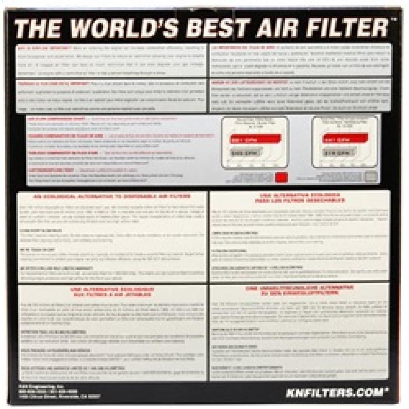 K&N Replacement Air Filter FORD CARS AND TRUCKS, 1977-85