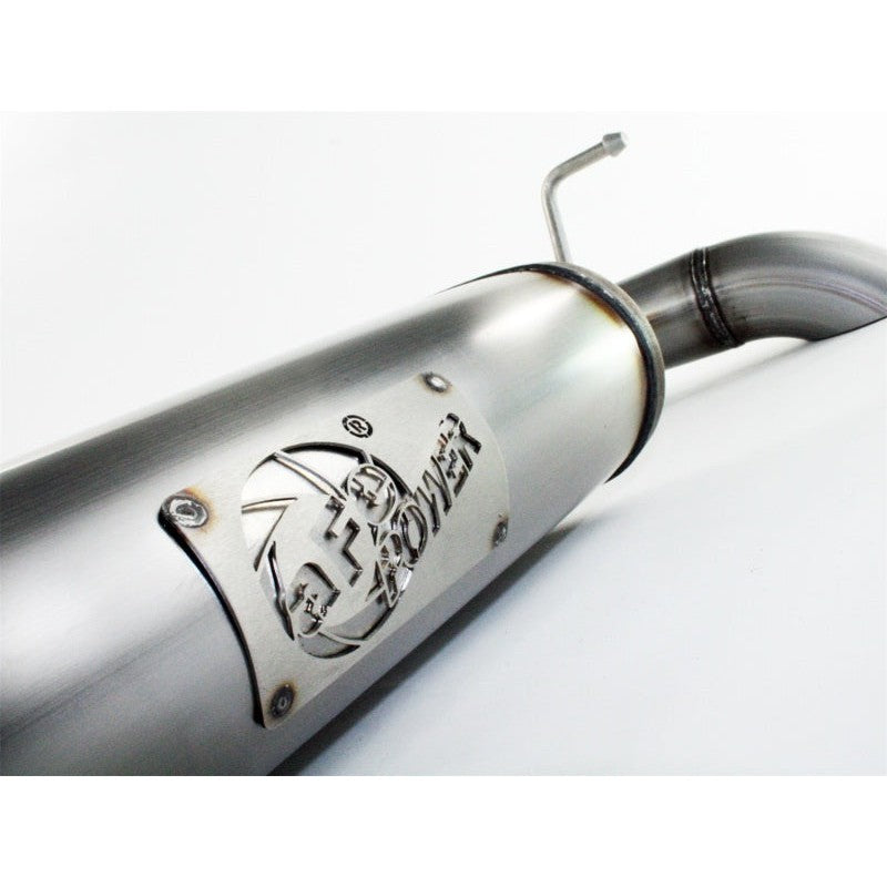aFe MACHForce XP 07-17 Jeep Wrangler V6-3.6/3.8L 409 SS 2.5in Axle-Back Exhaust