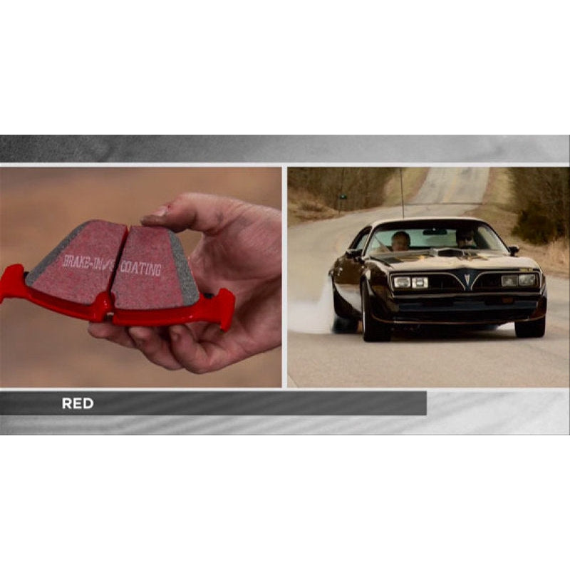 EBC Redstuff Brake Pads -  07-13 Mazda 3 2.3 Turbo - Front Brake Pads