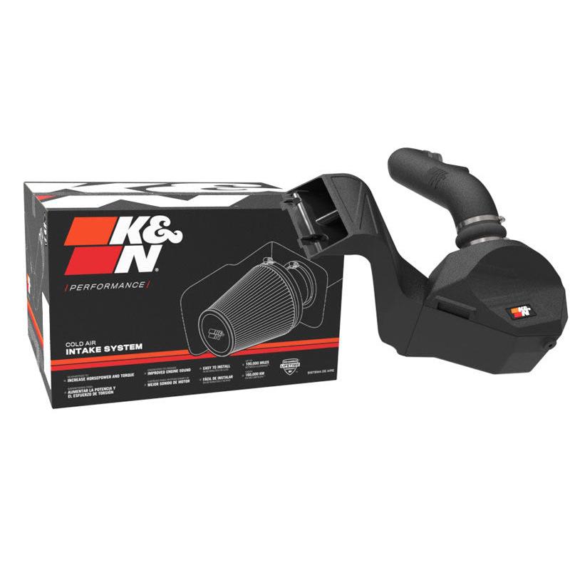 K&N 63 Series AirCharger Performance Intake 2021+ Ford F150 5.0L V8 F/I