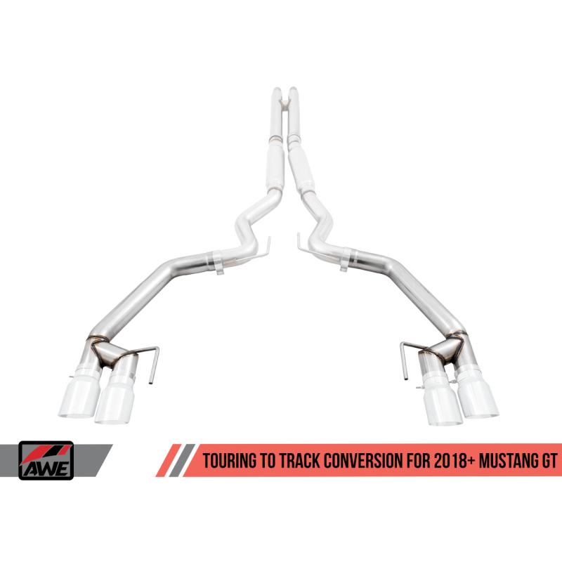 AWE Tuning 18-20 Ford Mustang GT Track-to-Touring Conversion Kit