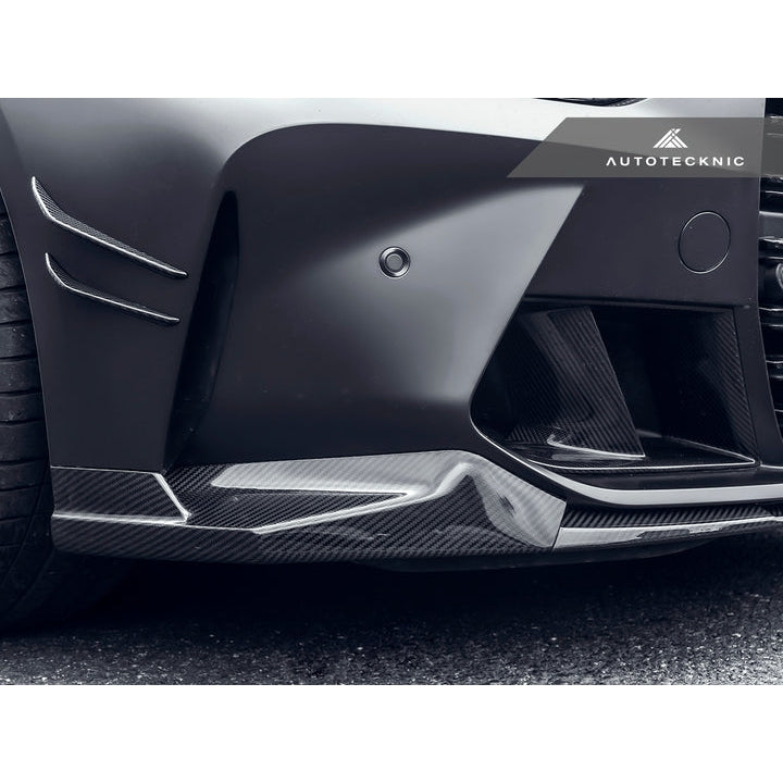 AutoTecknic Dry Carbon Lower Front Bumper Vent Set - G80 M3 | G82/ G83 M4 - T1 Motorsports