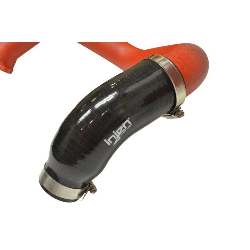 Injen 16-20 Honda Civic 1.5L Turbo Aluminum Intercooler Piping Kit - Wrinkle Red - T1 Motorsports