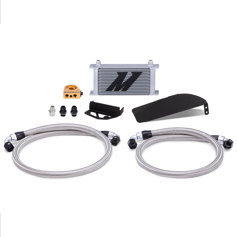 Mishimoto 2017+ Honda Civic Type R Direct Fit Oil Cooler Kit - Silver - T1 Motorsports