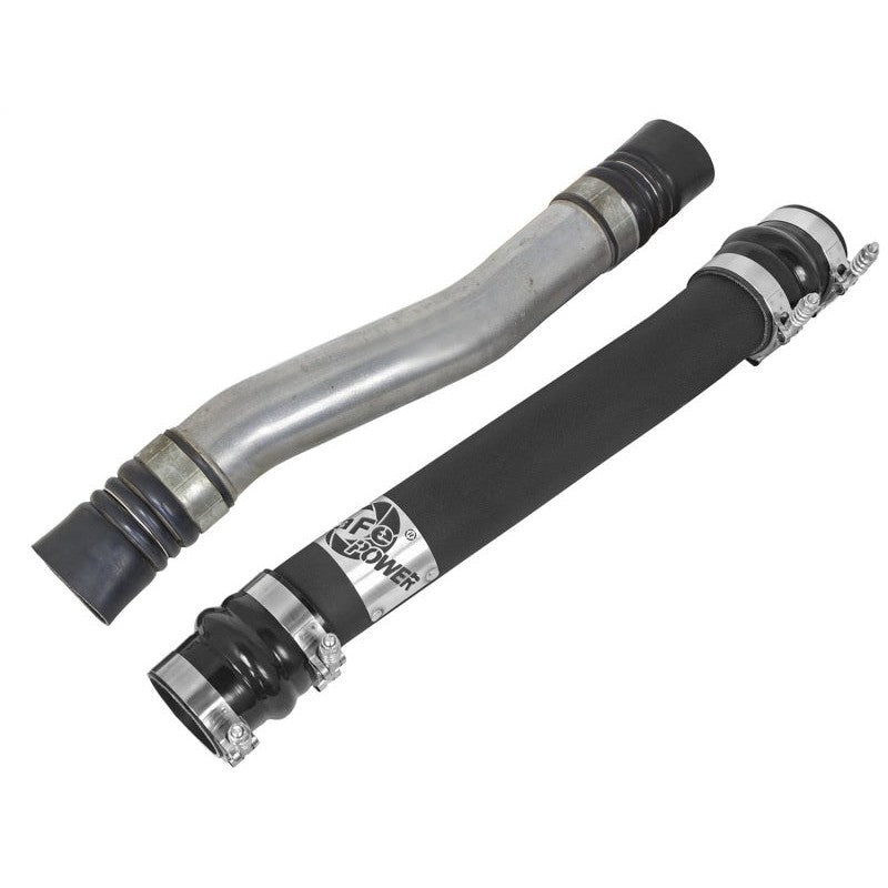 aFe BladeRunner 2.75in Hot 3.5in Cold Side Intercooler Tubes w/ Coupling Clamp Kit 10-12 Dodge 6.7L