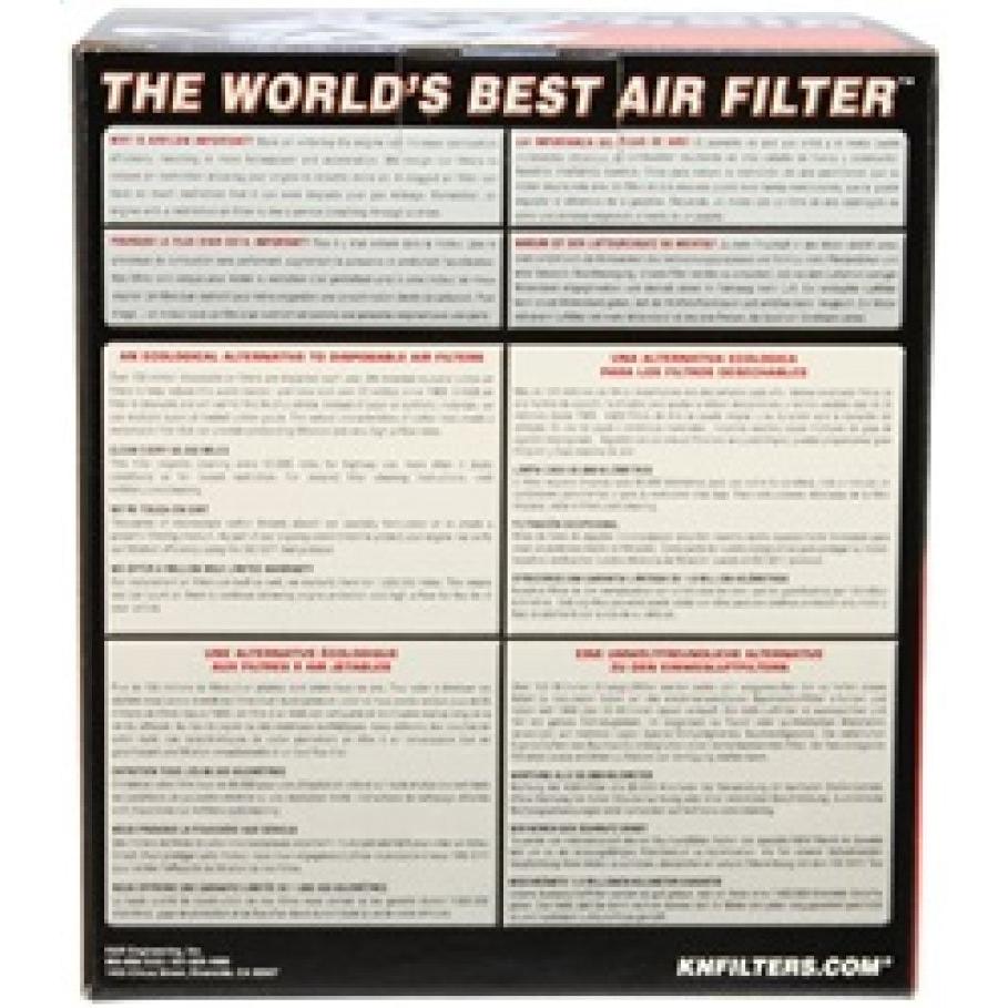 K&N Replacement Air Filter 10-13 Audi A8 Quattro 4.2L V8 (2 required) - T1 Motorsports