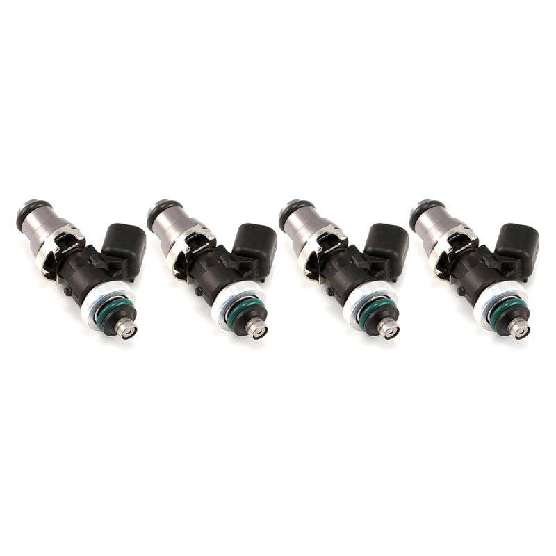 Injector Dynamics 1700cc Injectors-48mm Length-14mm Top - 14mm Low O-Ring (R35 Low Spacer)(Set of 4) - T1 Motorsports
