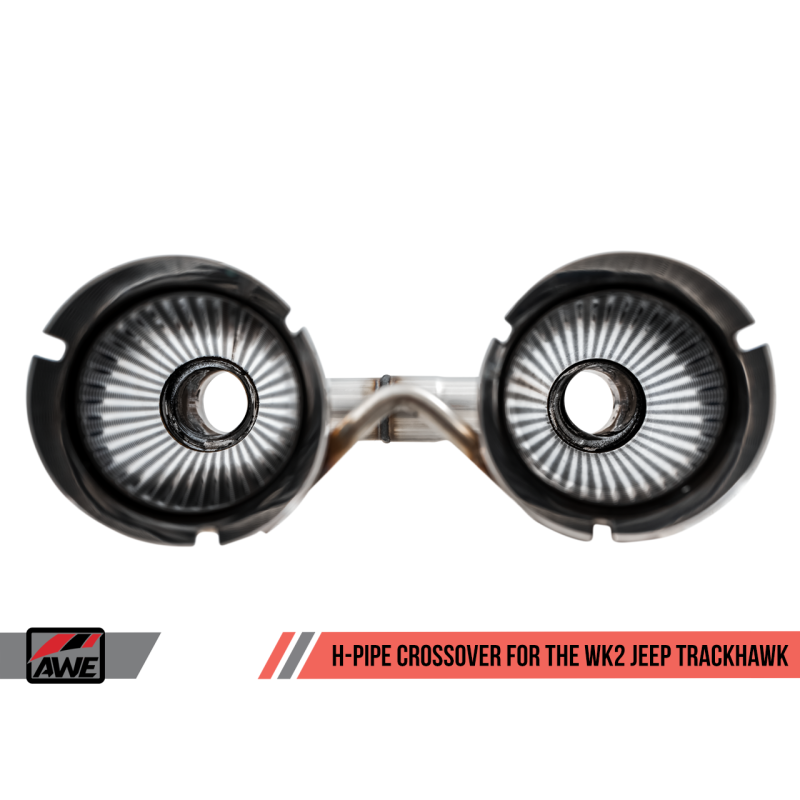 AWE Tuning 2020 Jeep Grand Cherokee SRT/Trackhawk Track Edition Exhaust - Use w/Stock Tips