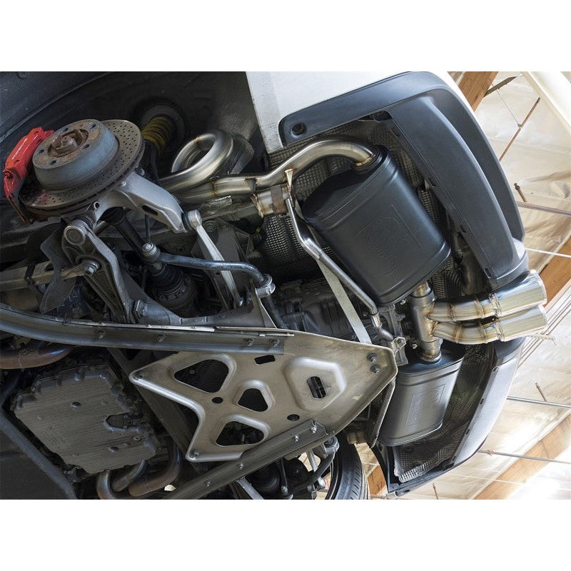 aFe MACHForce-Xp 2in 304 SS Cat-Back Exhaust w/Polished Tips 13-16 Porsche Boxster/Cayman 2.7L/3.4L