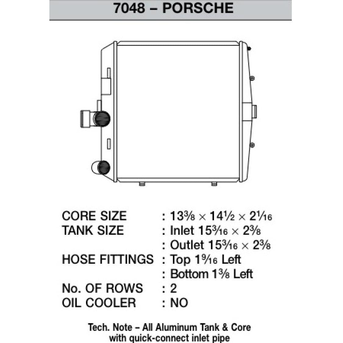 CSF 05-11 Porsche 911 Carrera/GT3 RS (997) Right Side Radiator - T1 Motorsports