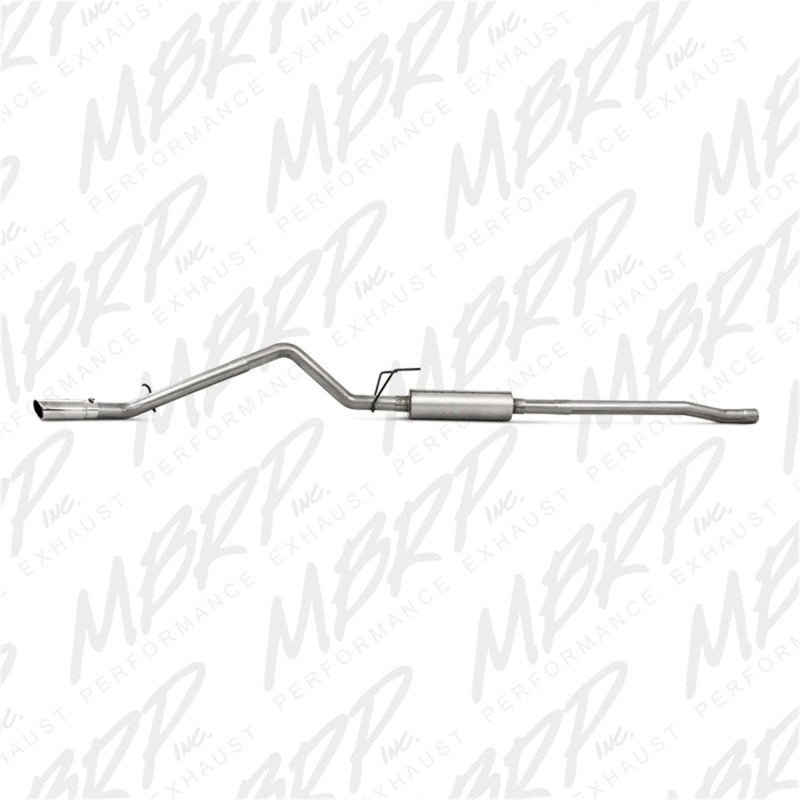MBRP 06-08 Ram Hemi 1500 Mega Cab 5.7L / 03-13 Ram Hemi 2500/3500 5.7L Alum 3in Cat Back Single Side - T1 Motorsports