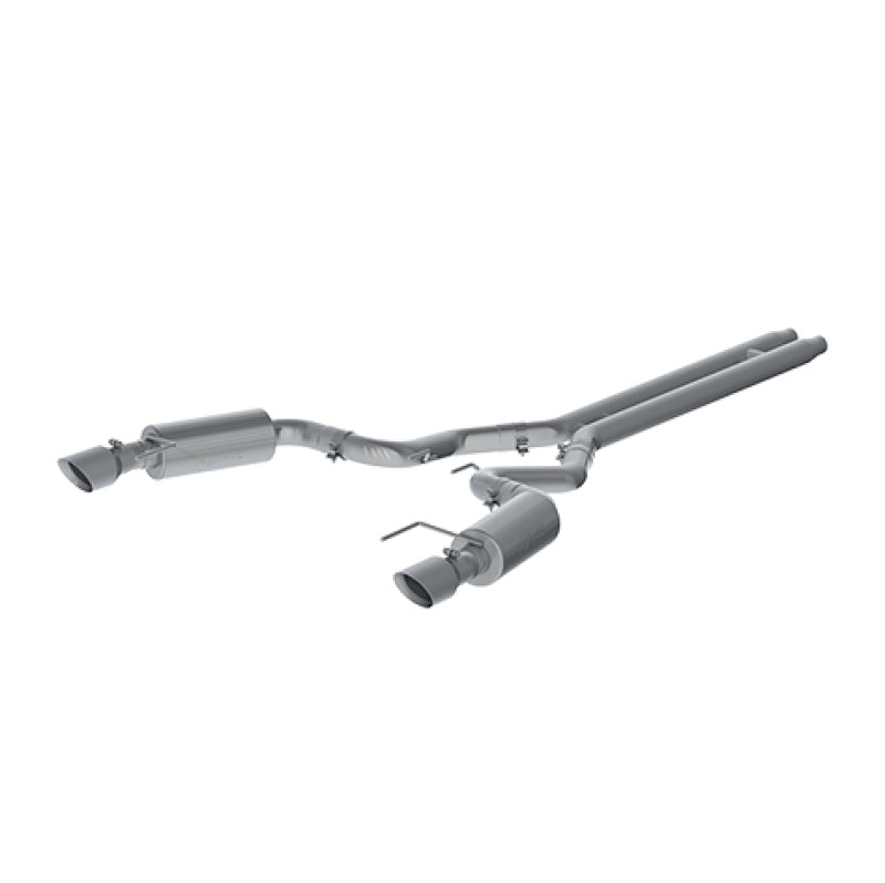 MBRP 15 Ford Mustang GT 5.0 Convertible T409 3in Cat Back Dual Split Rear Exit (Street Version) - T1 Motorsports